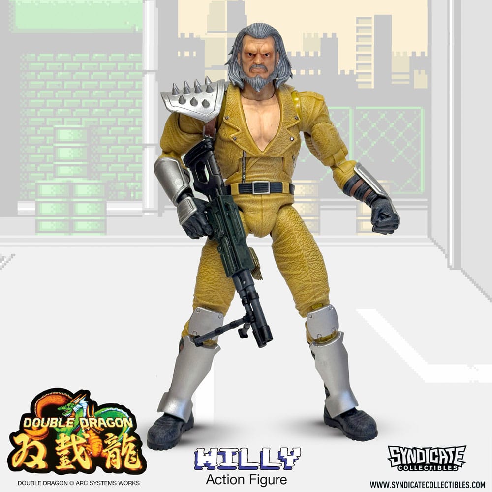 Double Dragon Deluxe Actionfigur 1/12 Willy 18 cm