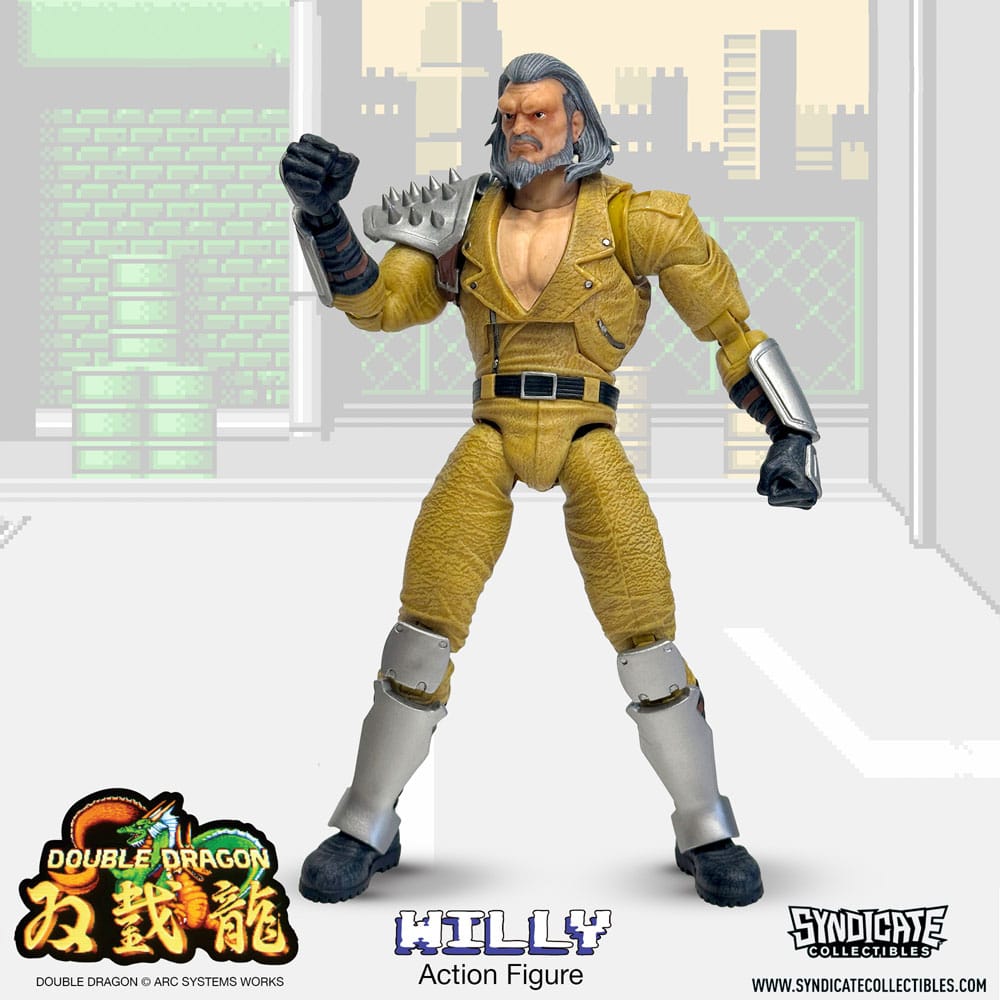 Double Dragon Deluxe Actionfigur 1/12 Willy 18 cm