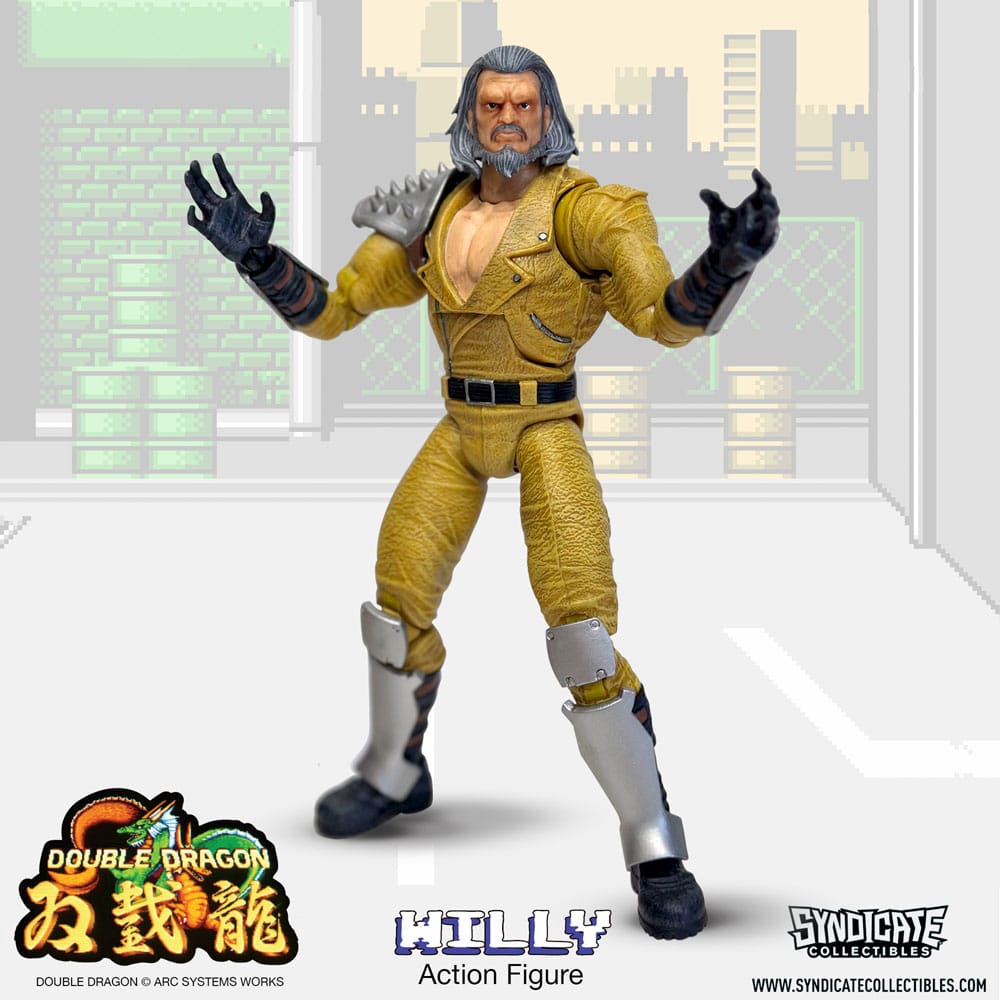 Double Dragon Deluxe Actionfigur 1/12 Willy 18 cm