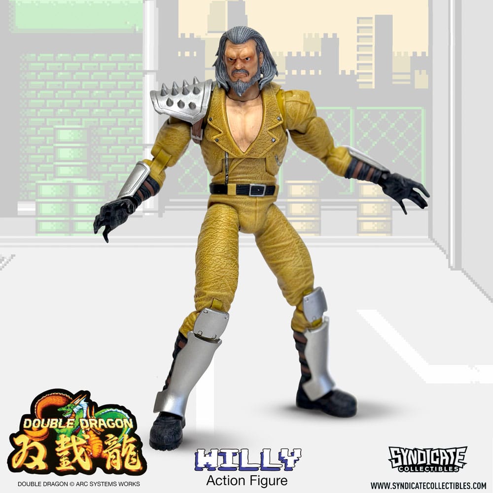 Double Dragon Deluxe Actionfigur 1/12 Willy 18 cm