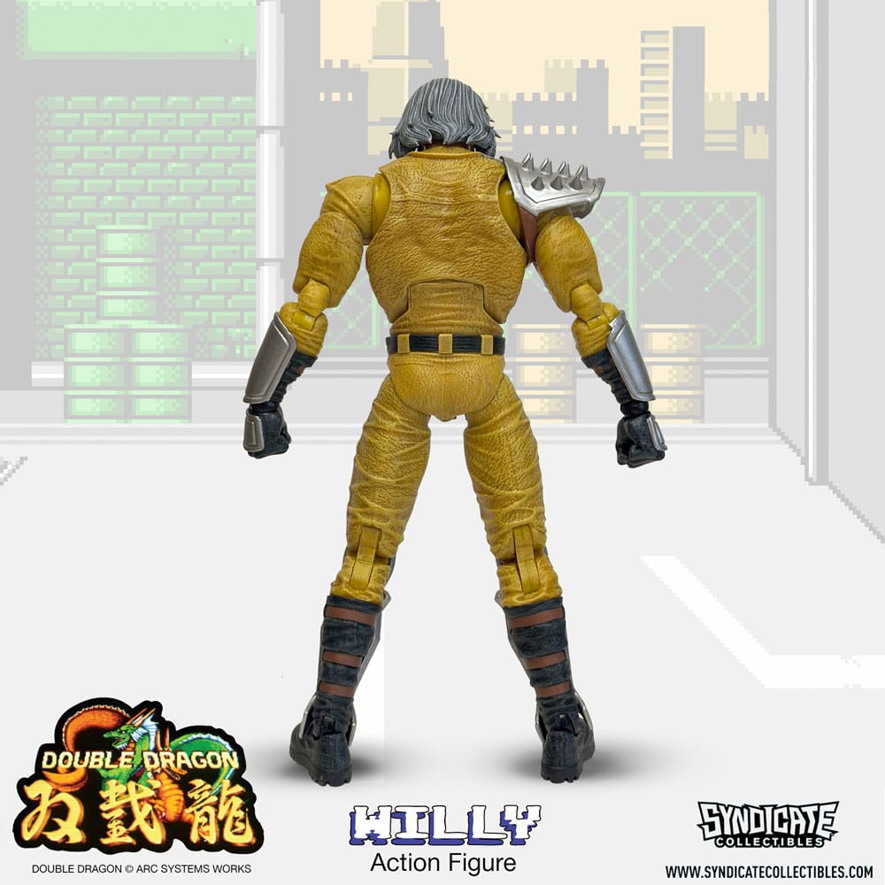 Double Dragon Deluxe Actionfigur 1/12 Willy 18 cm