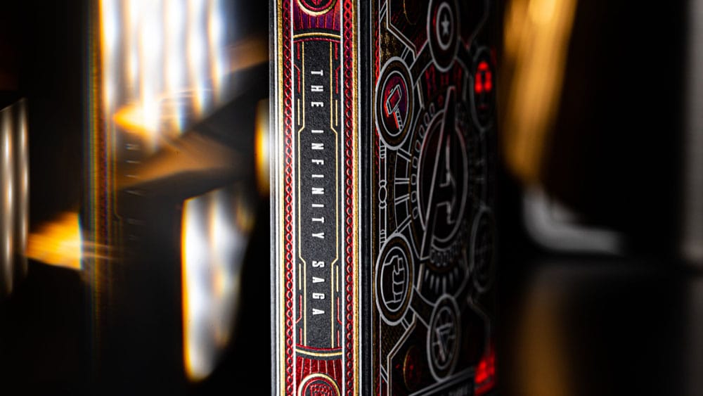 Avengers - The Infinity Saga Spielkarten Red Version