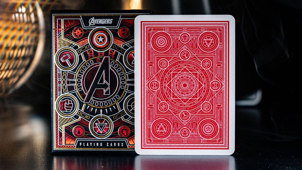 Avengers - The Infinity Saga Spielkarten Red Version