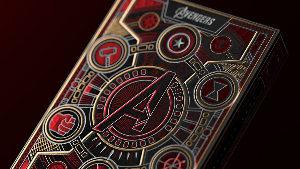 Avengers - The Infinity Saga Spielkarten Red Version