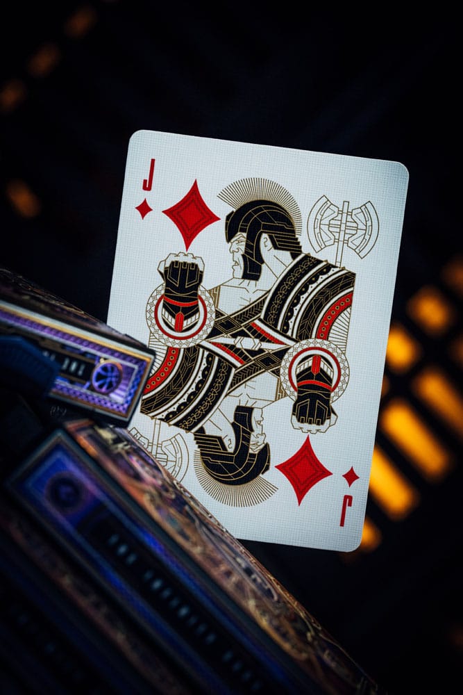 Avengers - The Infinity Saga Spielkarten Blue Version