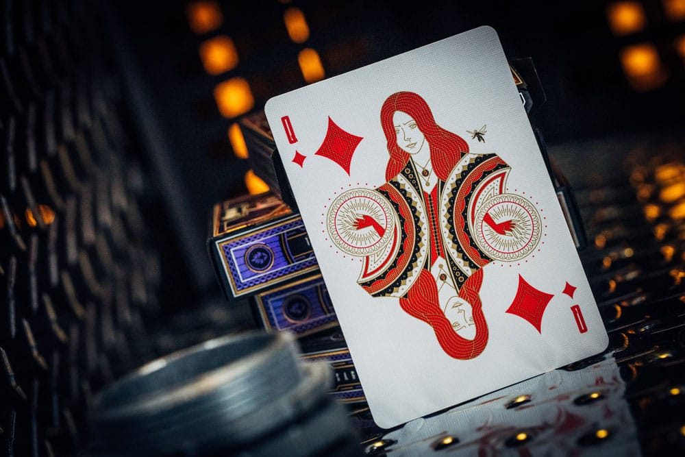 Avengers - The Infinity Saga Spielkarten Blue Version