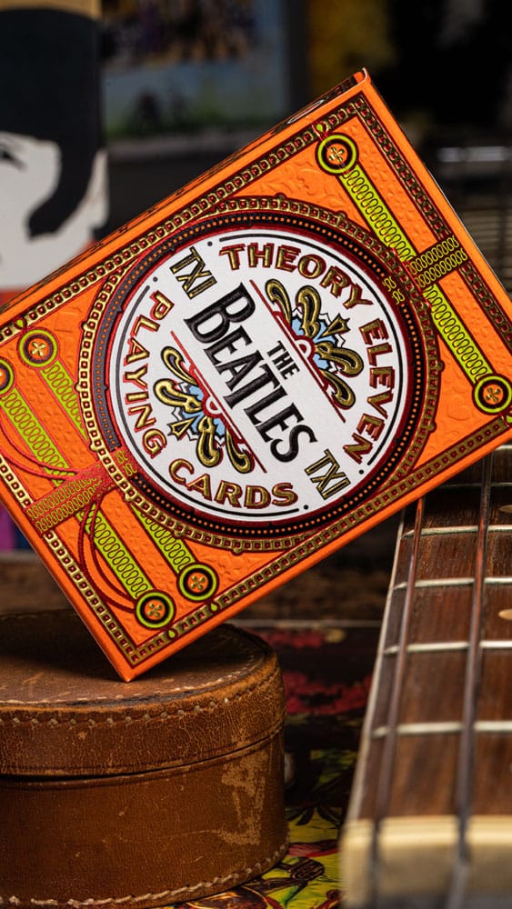 The Beatles Spielkarten Orange Version