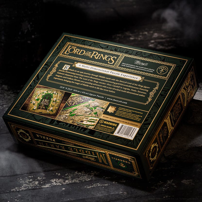 Herr der Ringe Multi-Dimensionales Puzzle (1000 Teile)