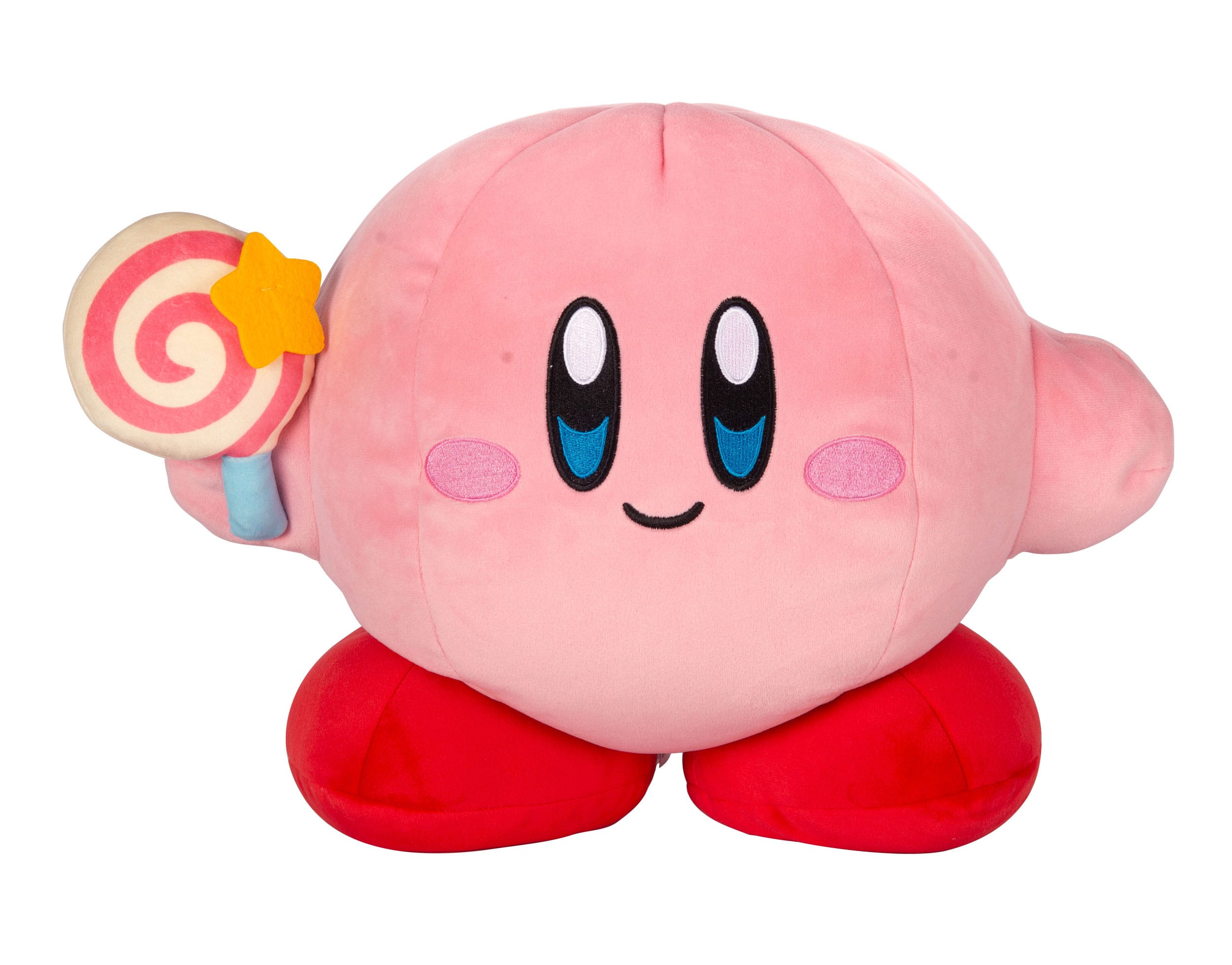 Kirby Mocchi-Mocchi Mega Plüschfigur Kirby mit unbesiegbarem Zauberstab 33 cm