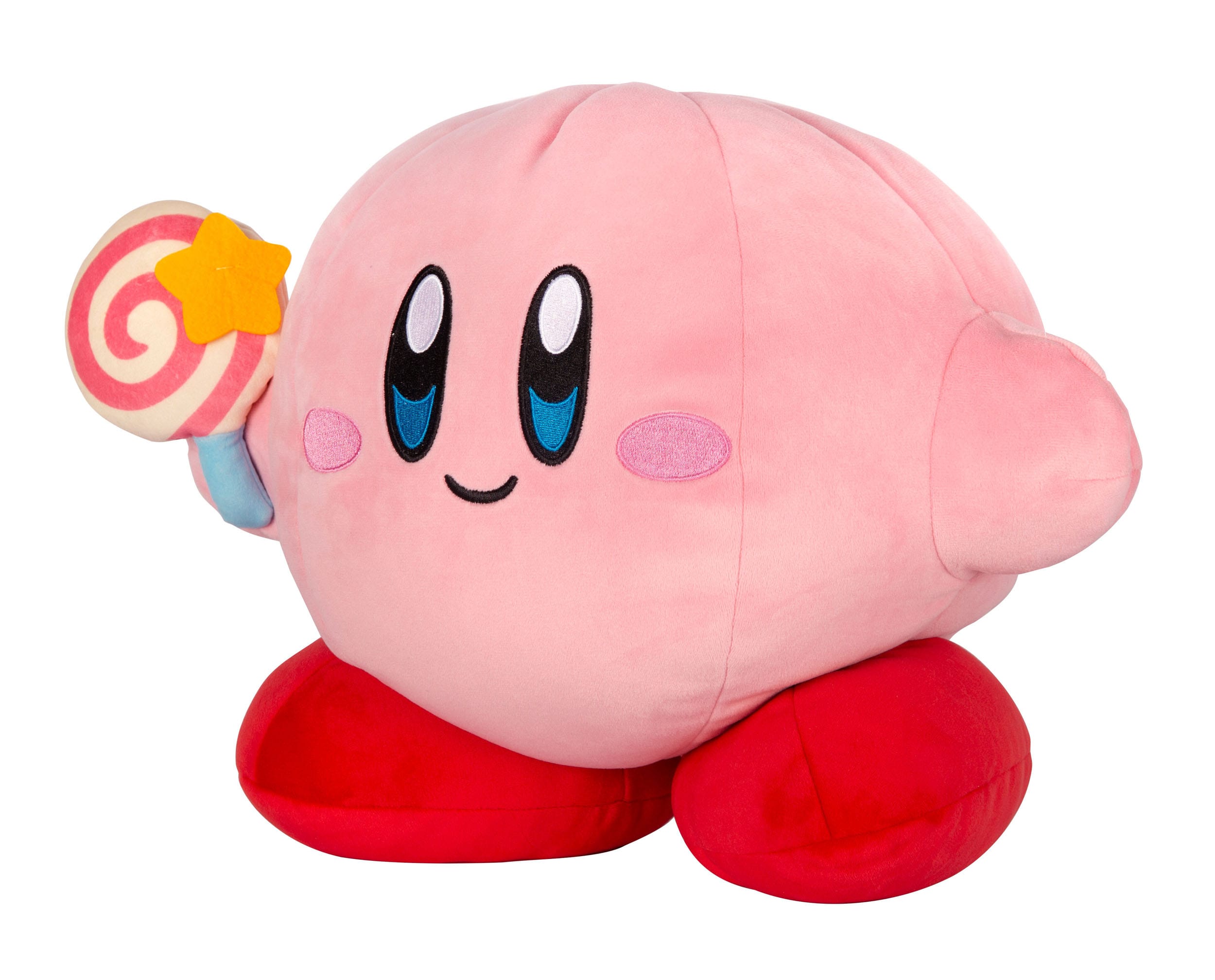 Kirby Mocchi-Mocchi Mega Plüschfigur Kirby mit unbesiegbarem Zauberstab 33 cm
