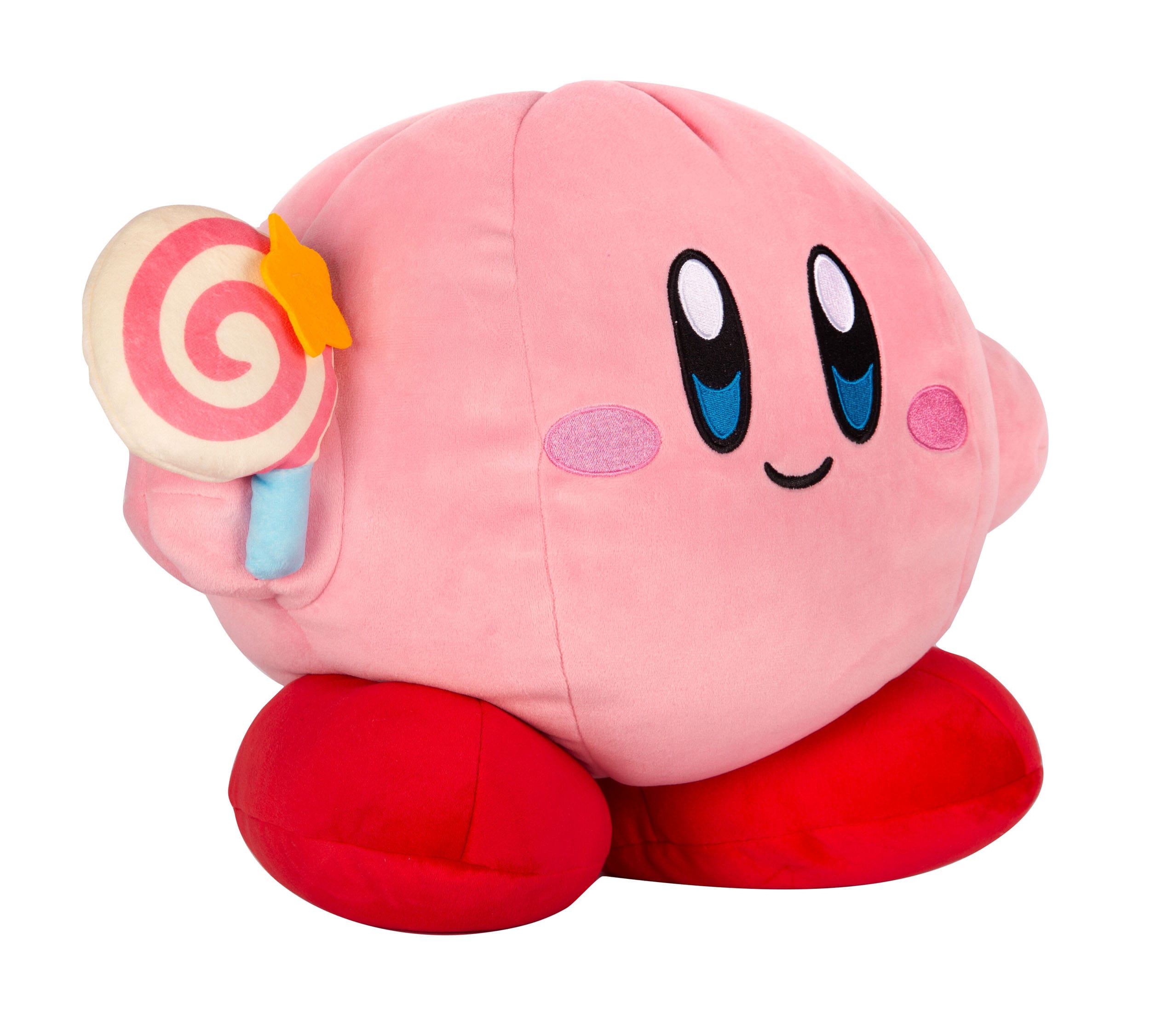 Kirby Mocchi-Mocchi Mega Plüschfigur Kirby mit unbesiegbarem Zauberstab 33 cm