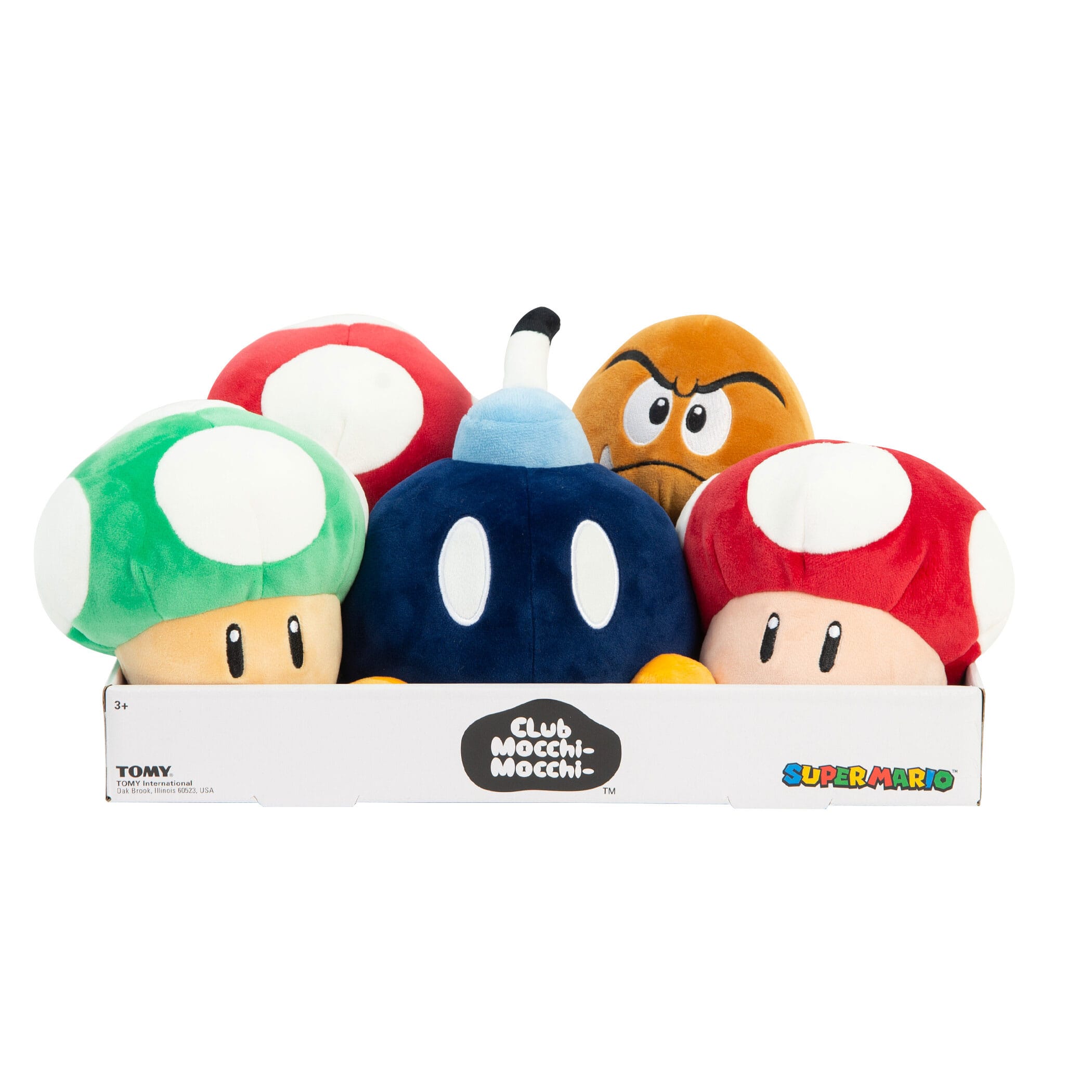 Mario Kart Mocchi-Mocchi Plüschfiguren Set 1 15 cm Sortiment (5)