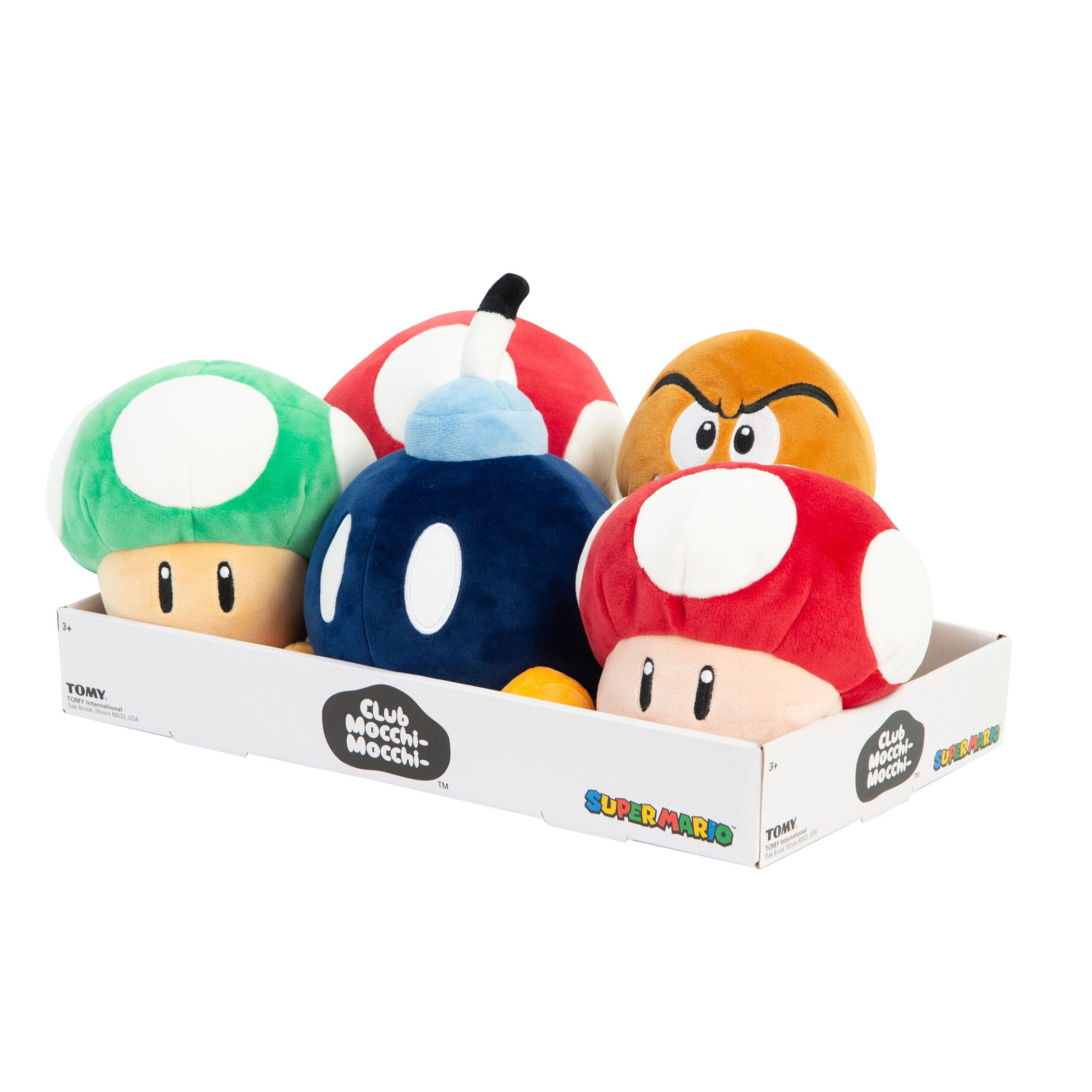 Mario Kart Mocchi-Mocchi Plüschfiguren Set 1 15 cm Sortiment (5)