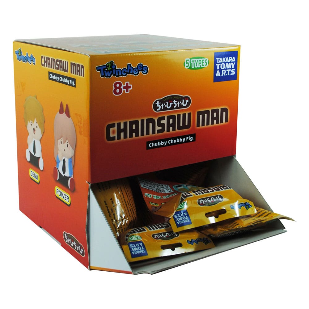 Chainsaw Man Twinchees Minifiguren Chubby Chubby 5 cm Display (24)