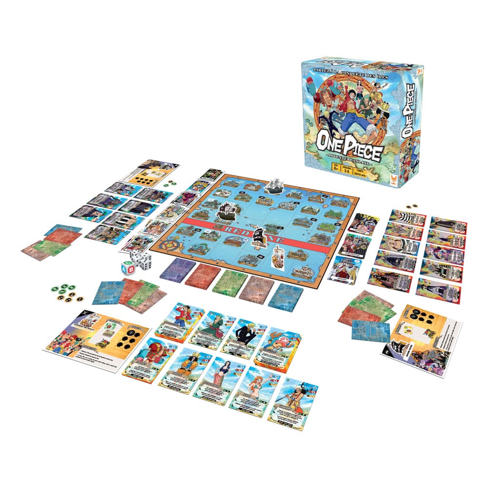 One Piece Brettspiel Adventure Island *Französische Version*