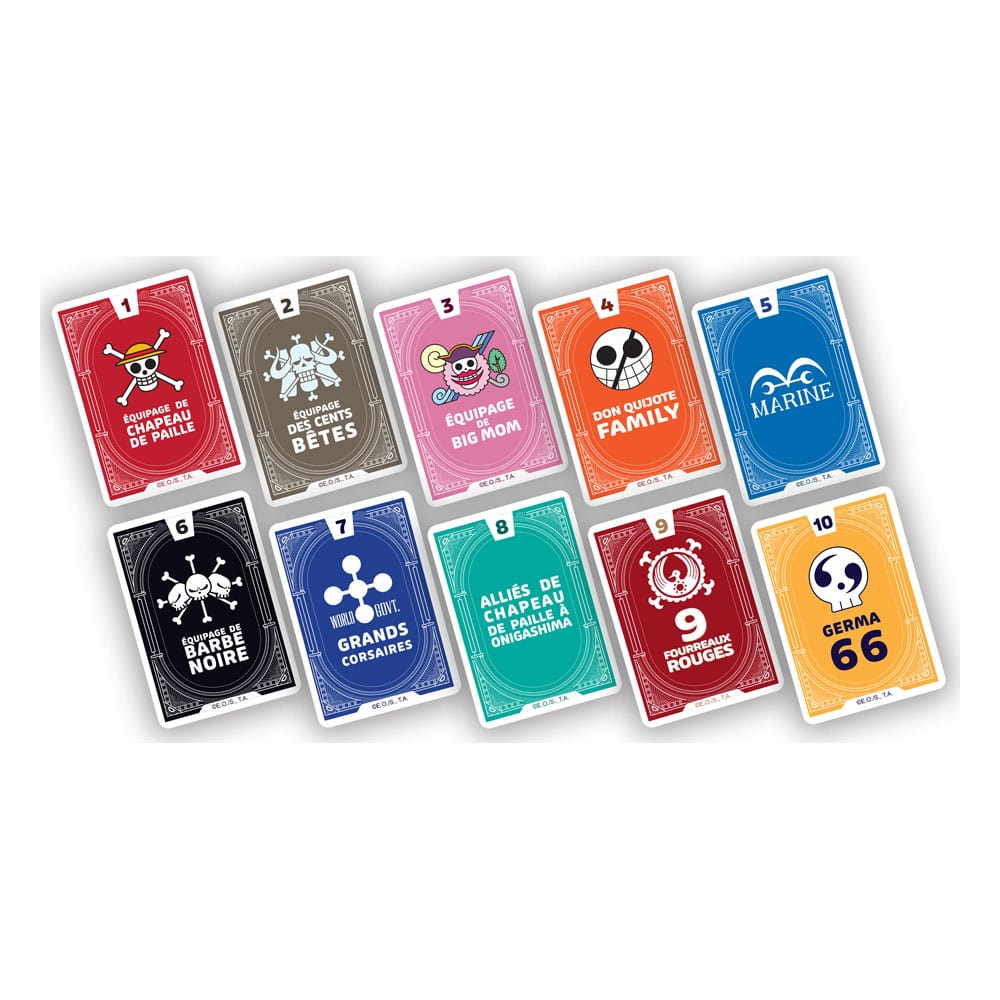 One Piece Kartenspiel Pirate battles *Französische Version*