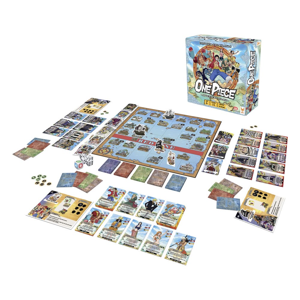 One Piece Brettspiel Adventure Island *Englische Version*