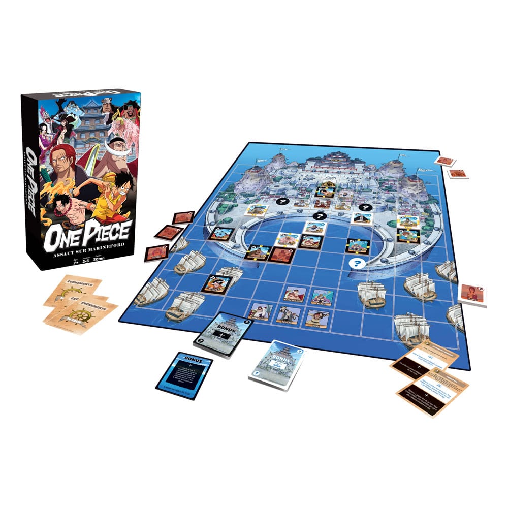 One Piece Brettspiel Assault on Marineford *Französische Version*