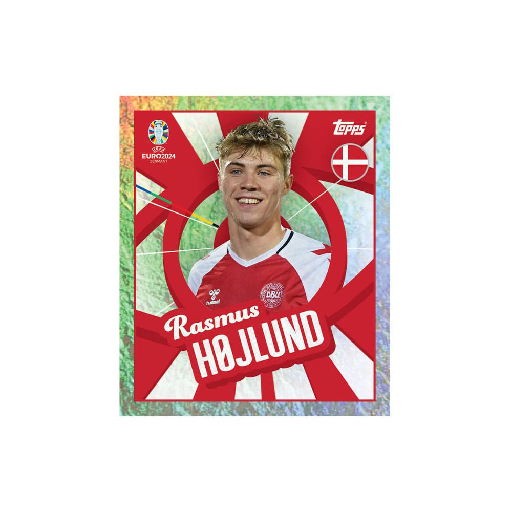 UEFA EURO 2024 Sticker Collection Display (100)