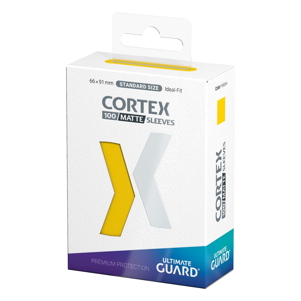 Ultimate Guard Cortex Sleeves Standardgröße Matte Yellow (100)