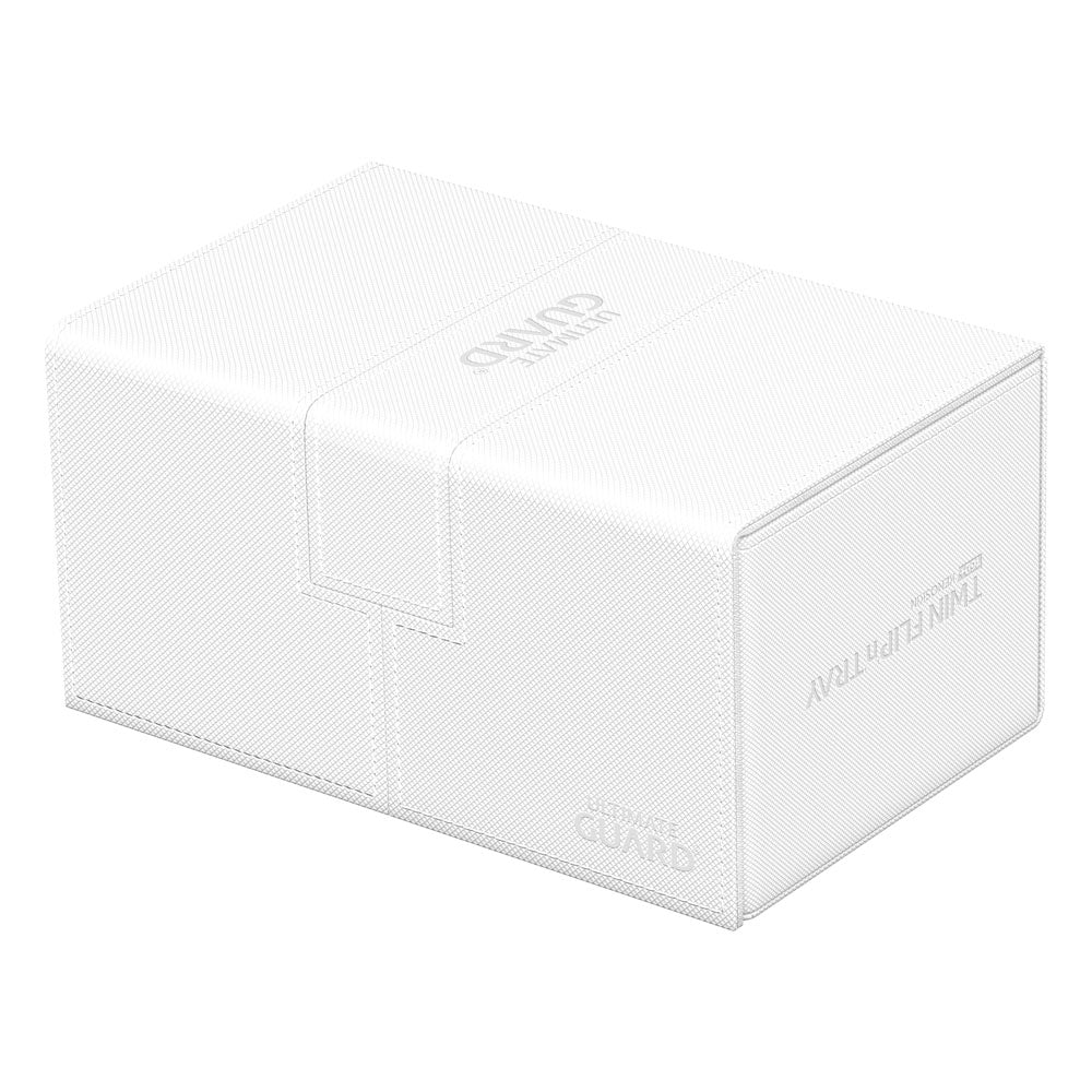 Ultimate Guard Twin Flip`n`Tray 160+ XenoSkin Monocolor Weiß