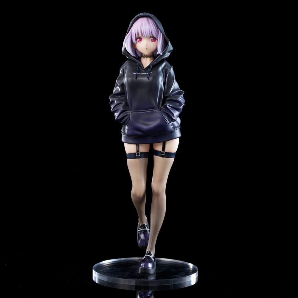 Gridman Universe Zozo Black Collection Statue PVC Akane Shinjo 23 cm