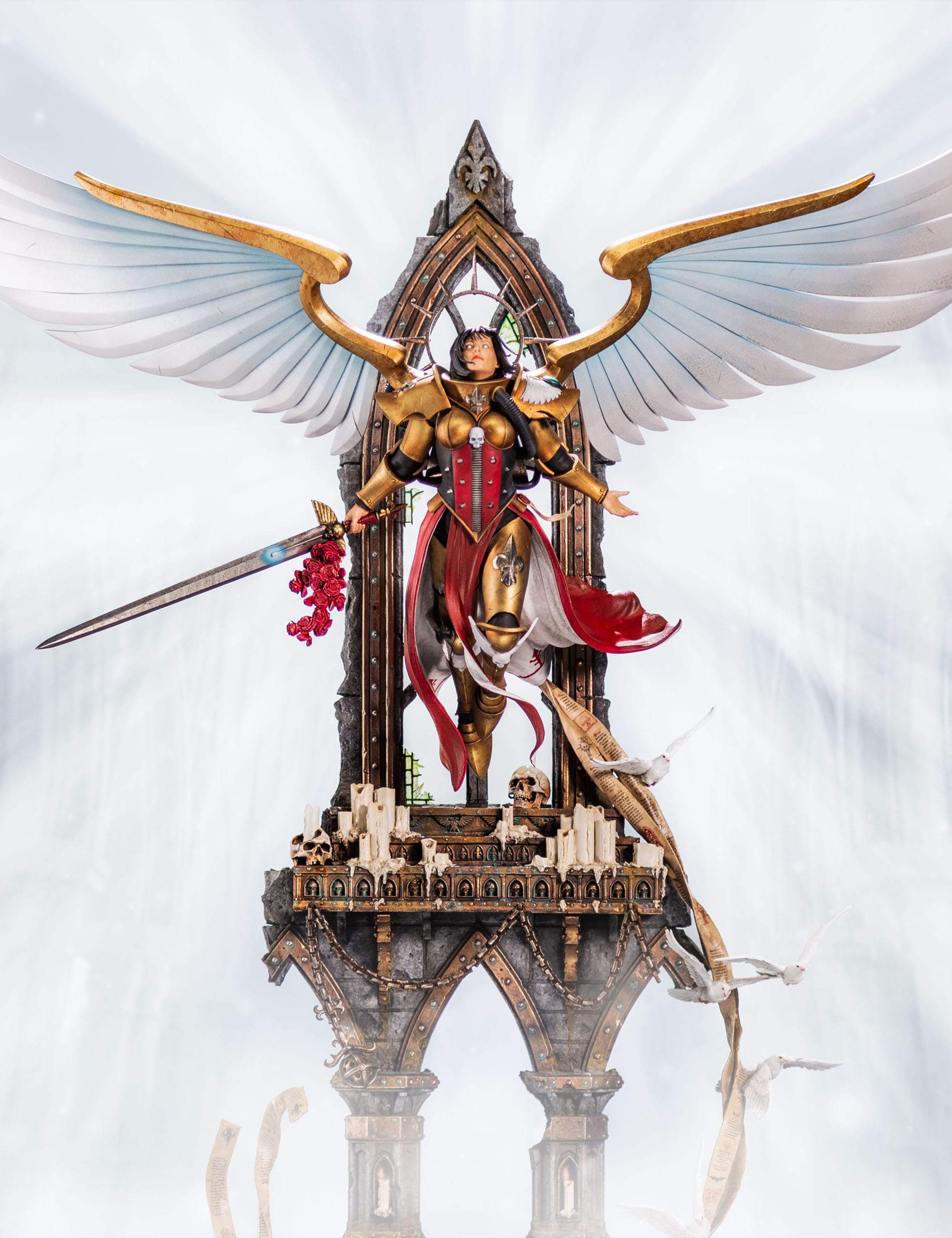 Warhammer 40,000 Statue 1/6 Celestine the Living Saint Limited Edition 96 cm