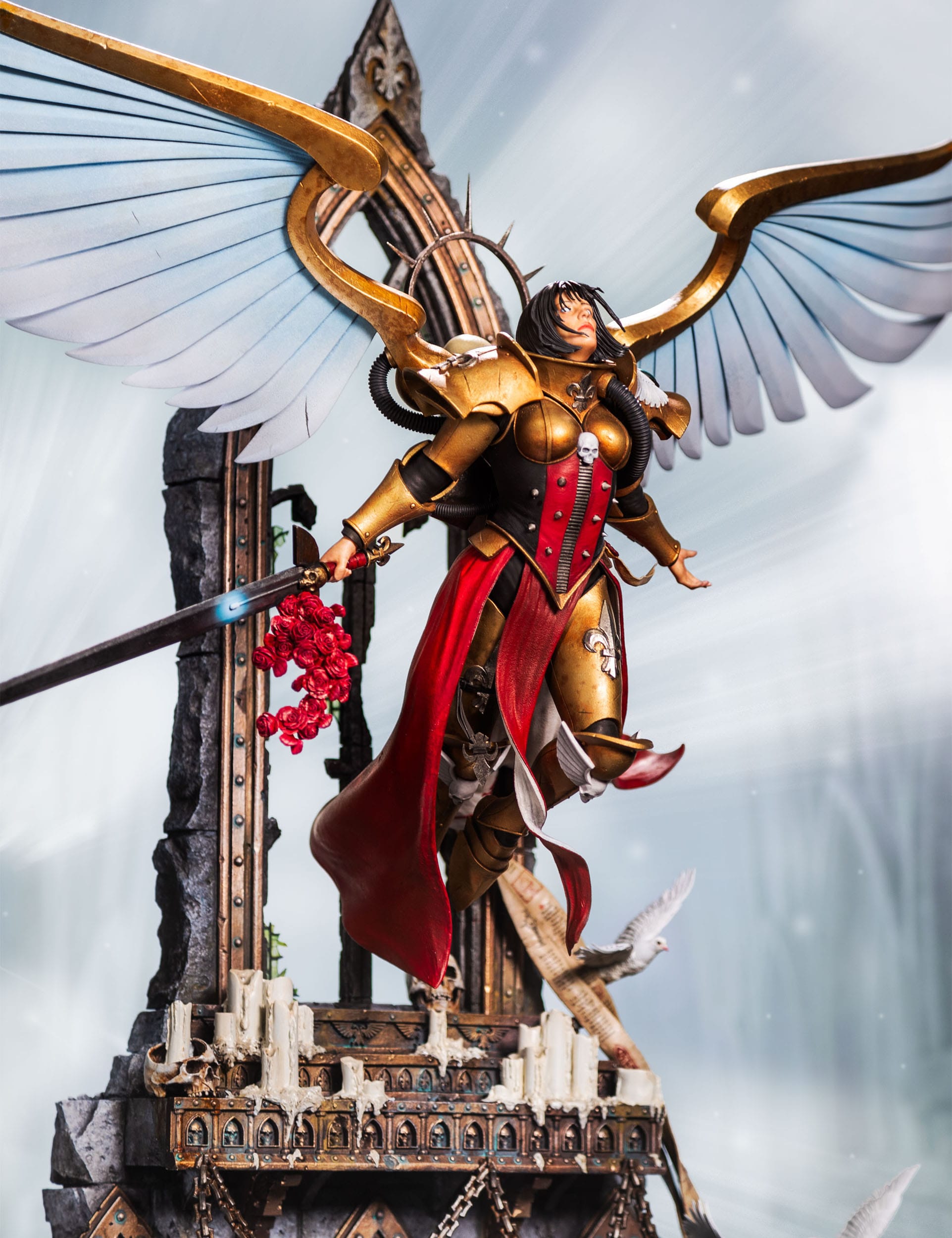 Warhammer 40,000 Statue 1/6 Celestine the Living Saint Limited Edition 96 cm