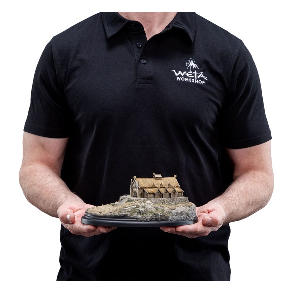 Herr der Ringe Statue The Golden Hall of Edoras 9 cm