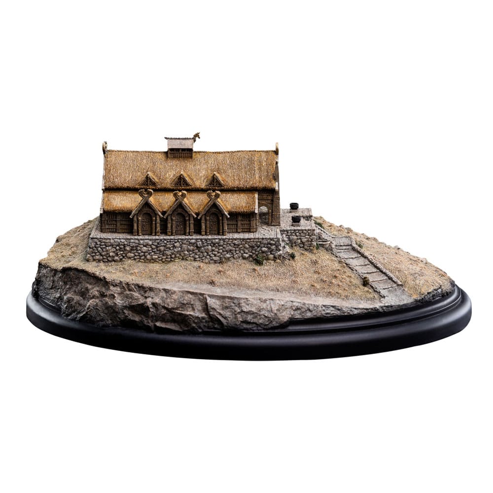 Herr der Ringe Statue The Golden Hall of Edoras 9 cm