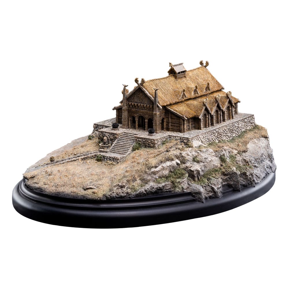 Herr der Ringe Statue The Golden Hall of Edoras 9 cm