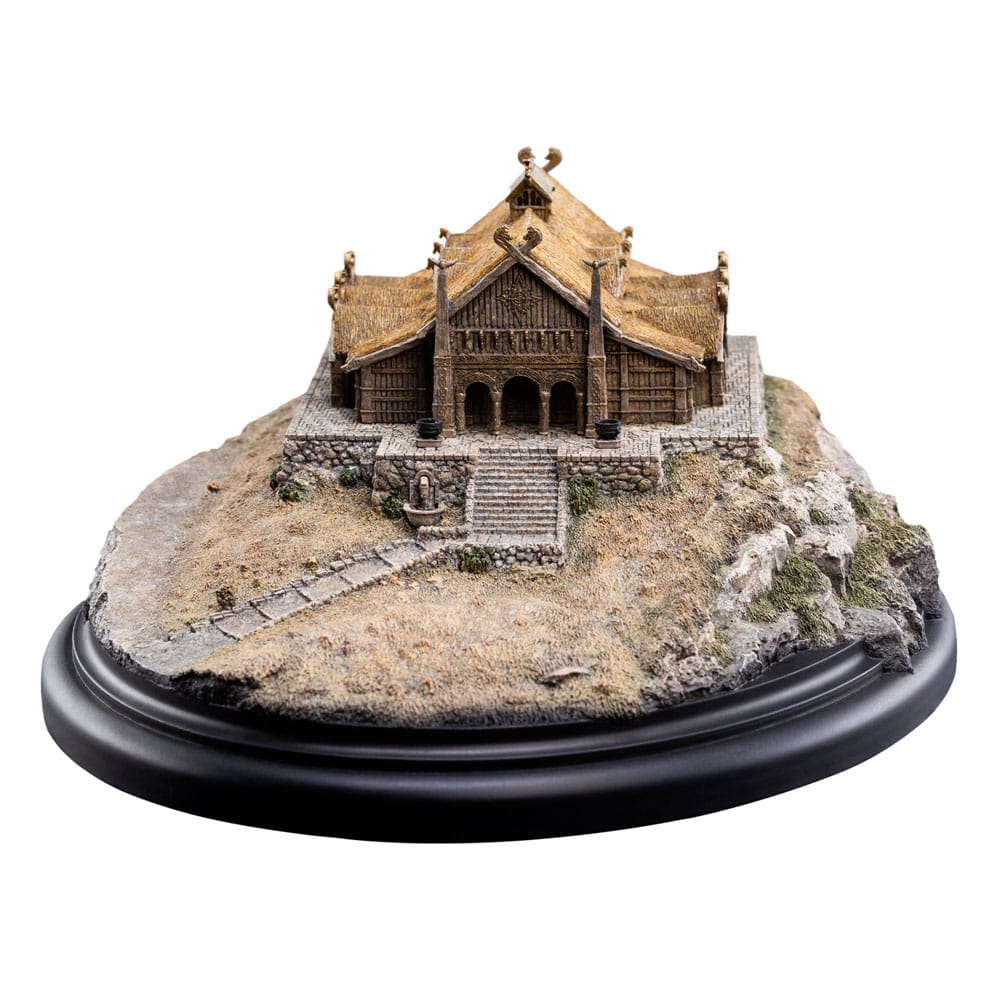 Herr der Ringe Statue The Golden Hall of Edoras 9 cm