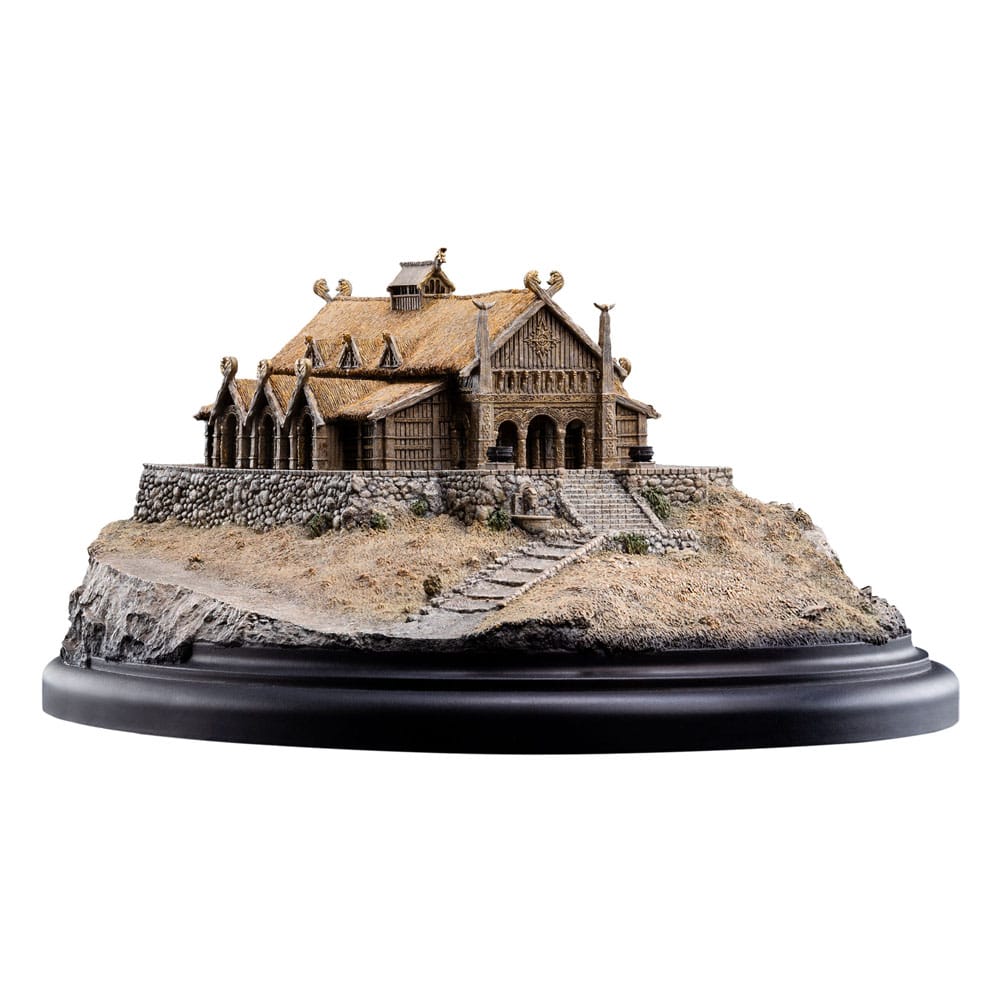 Herr der Ringe Statue The Golden Hall of Edoras 9 cm