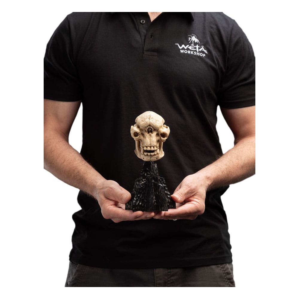 Herr der Ringe Mini Statue Skull of a Cave Troll 21 cm