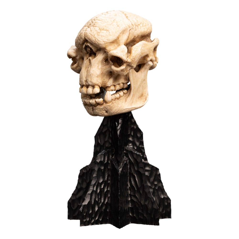 Herr der Ringe Mini Statue Skull of a Cave Troll 21 cm