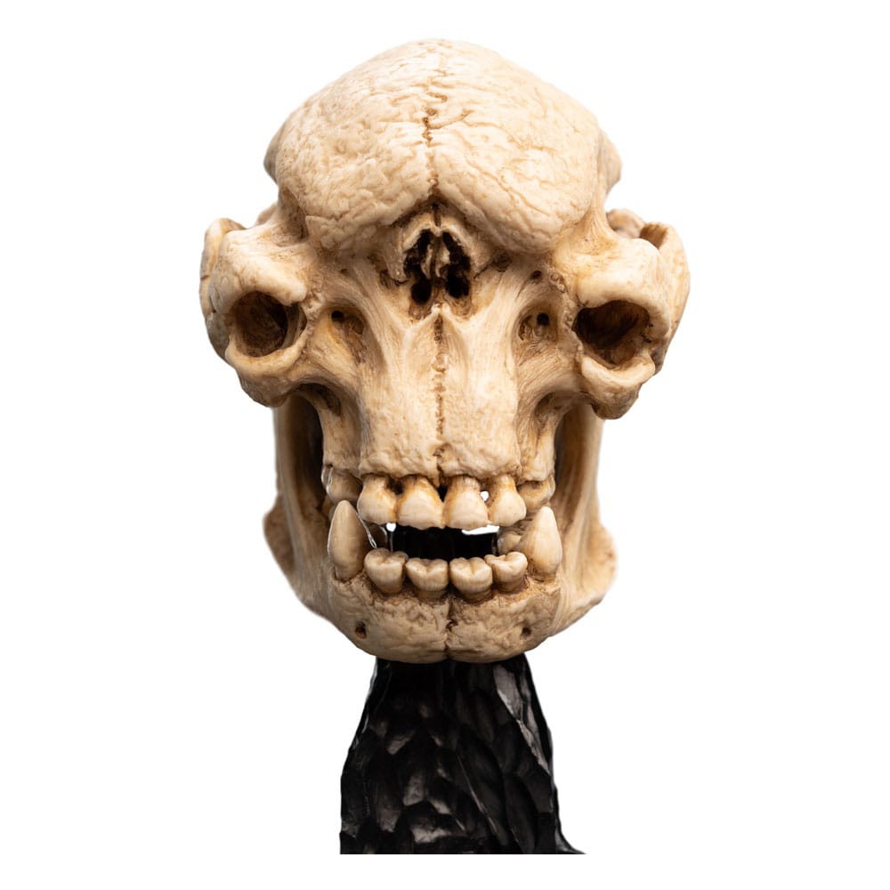 Herr der Ringe Mini Statue Skull of a Cave Troll 21 cm