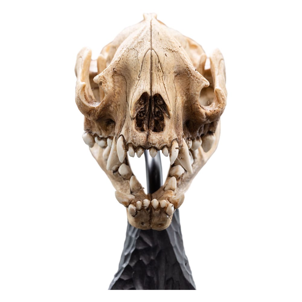 Herr der Ringe Mini Statue Skull of a Warg 20 cm