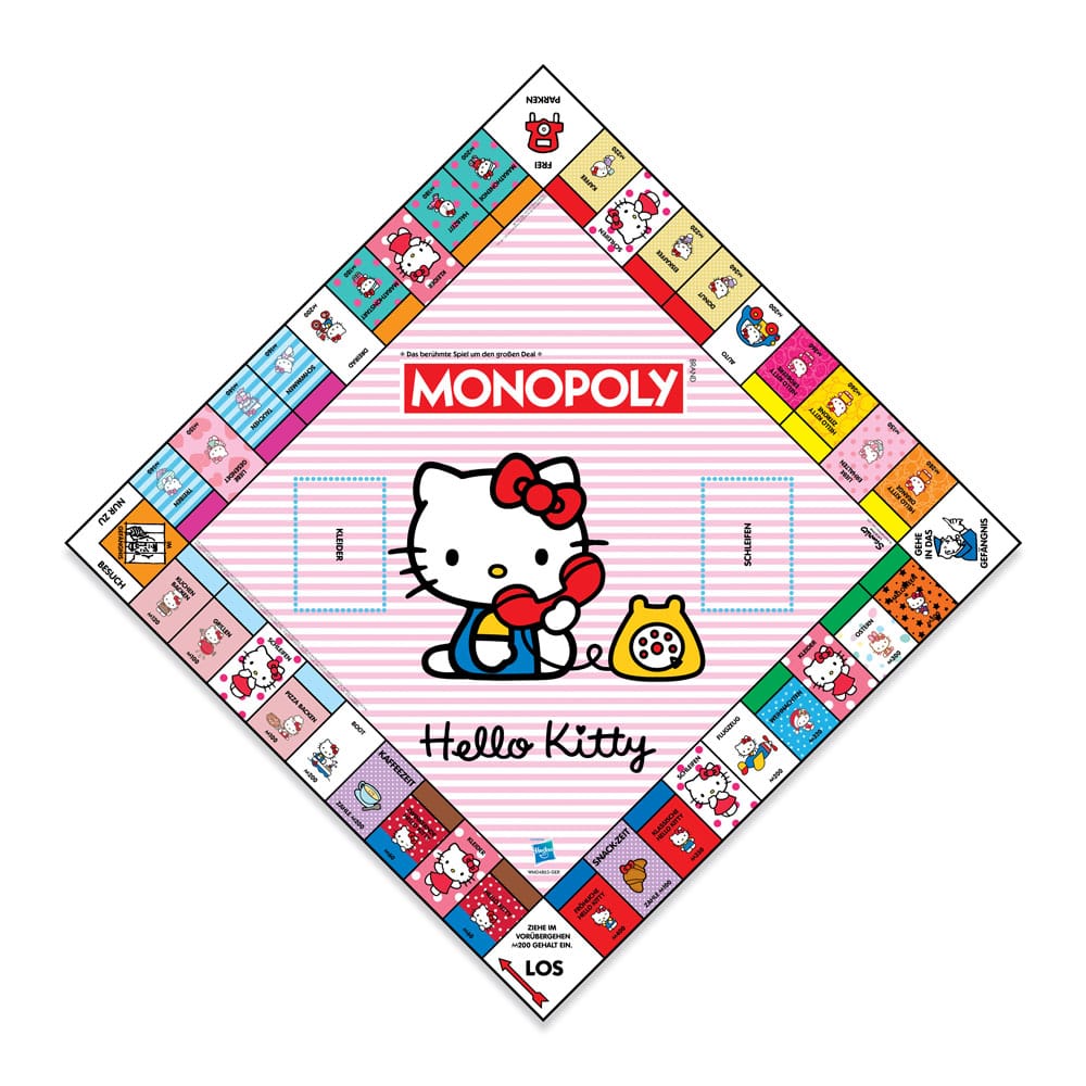 Monopoly Brettspiel Hello Kitty *Deutsche Version*