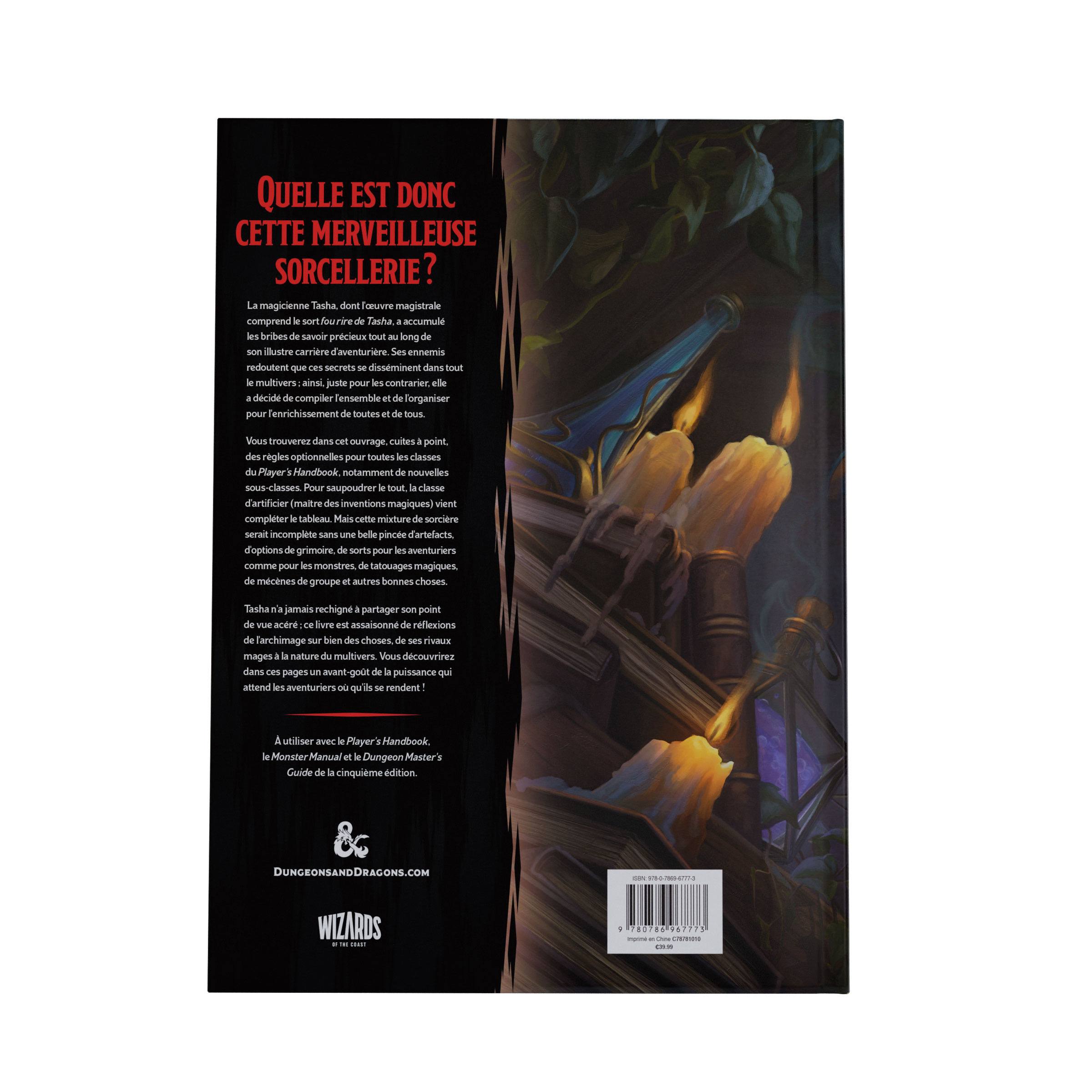 Dungeons & Dragons RPG Le Chaudron des Merveilles de Tasha französisch
