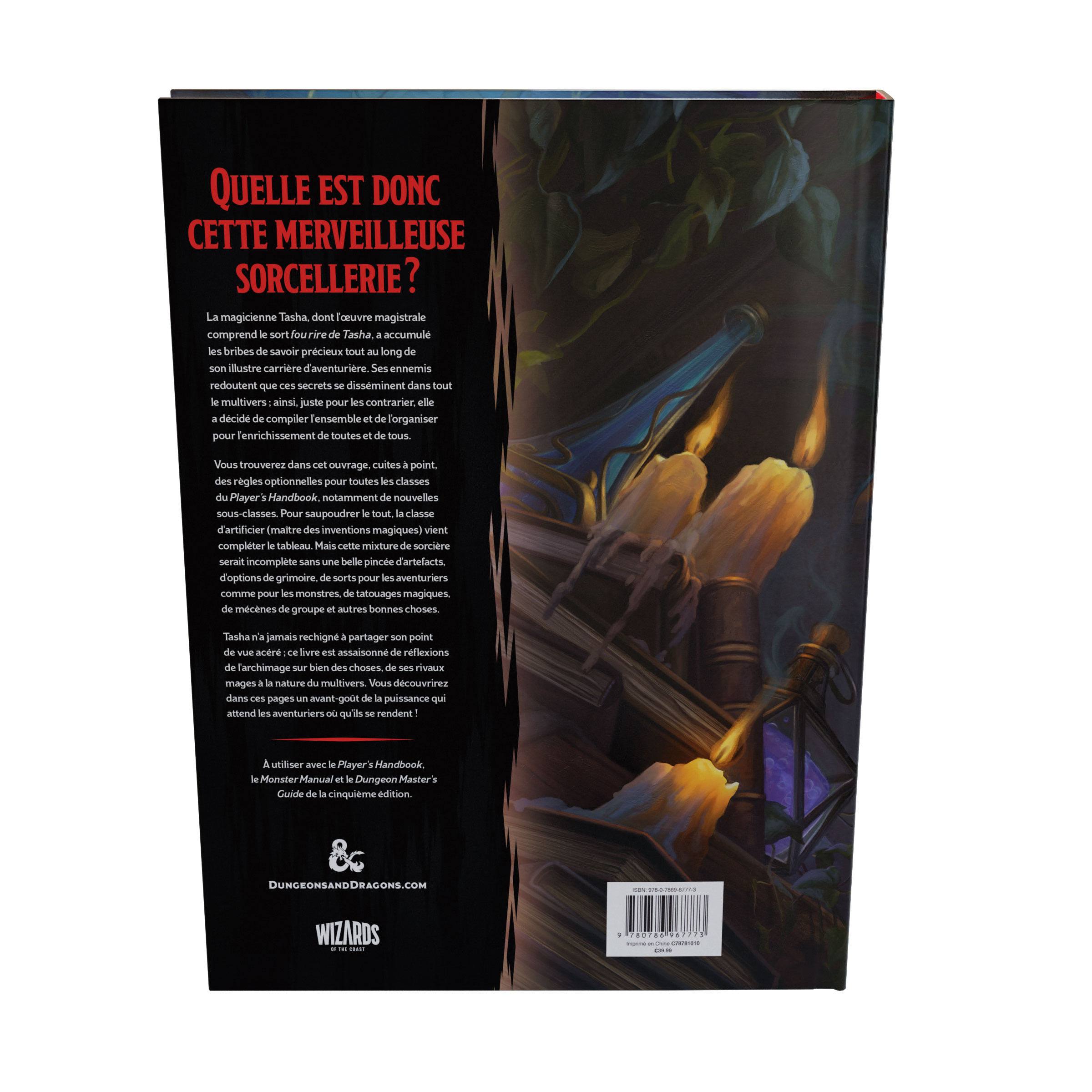 Dungeons & Dragons RPG Le Chaudron des Merveilles de Tasha französisch