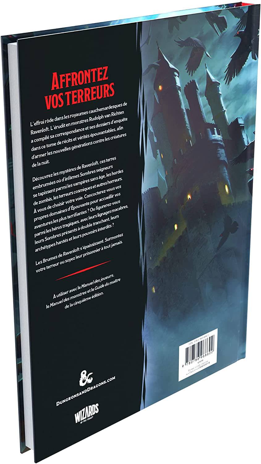 Dungeons & Dragons RPG Le Guide de Van Richten sur Ravenloft französisch