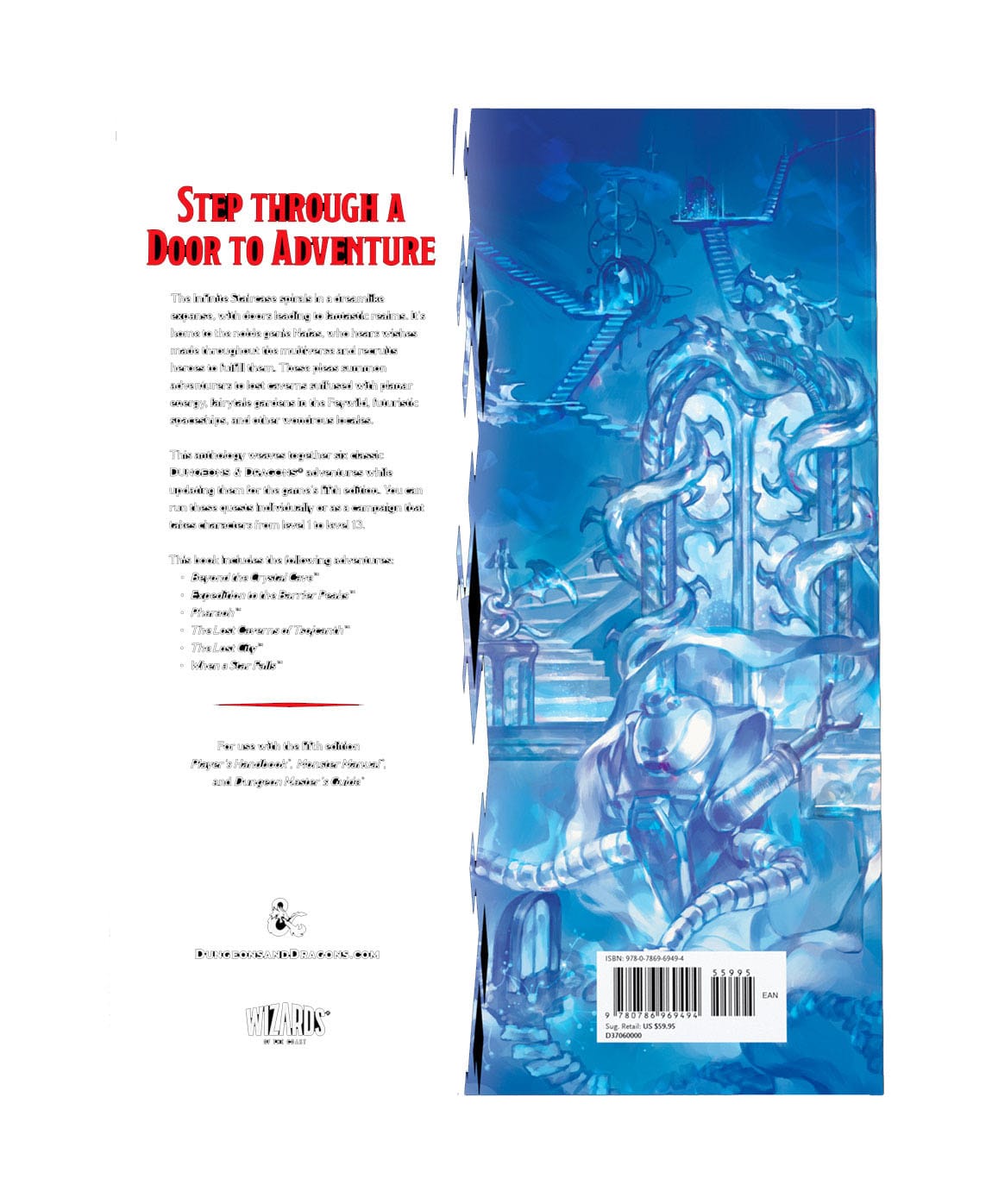 Dungeons & Dragons RPG Abenteuer Quests from the Infinite Staircase englisch