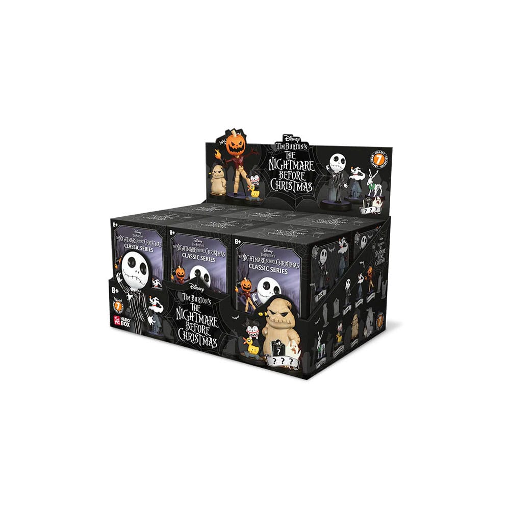 Nightmare Before Christmas Hero Box Classic Series Minifiguren 8 cm Display (6)
