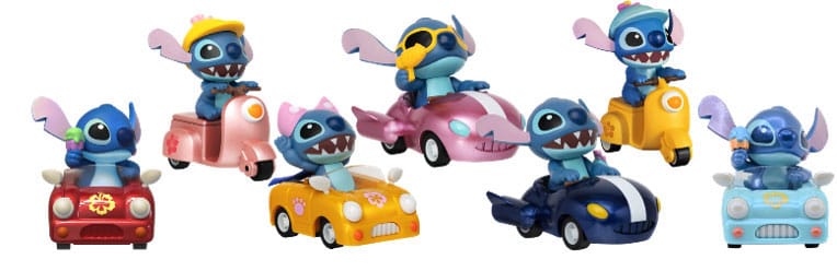 Lilo & Stitch Zoom Hero Rückzug-Fahrzeuge mit Figuren Stitch Display (12)