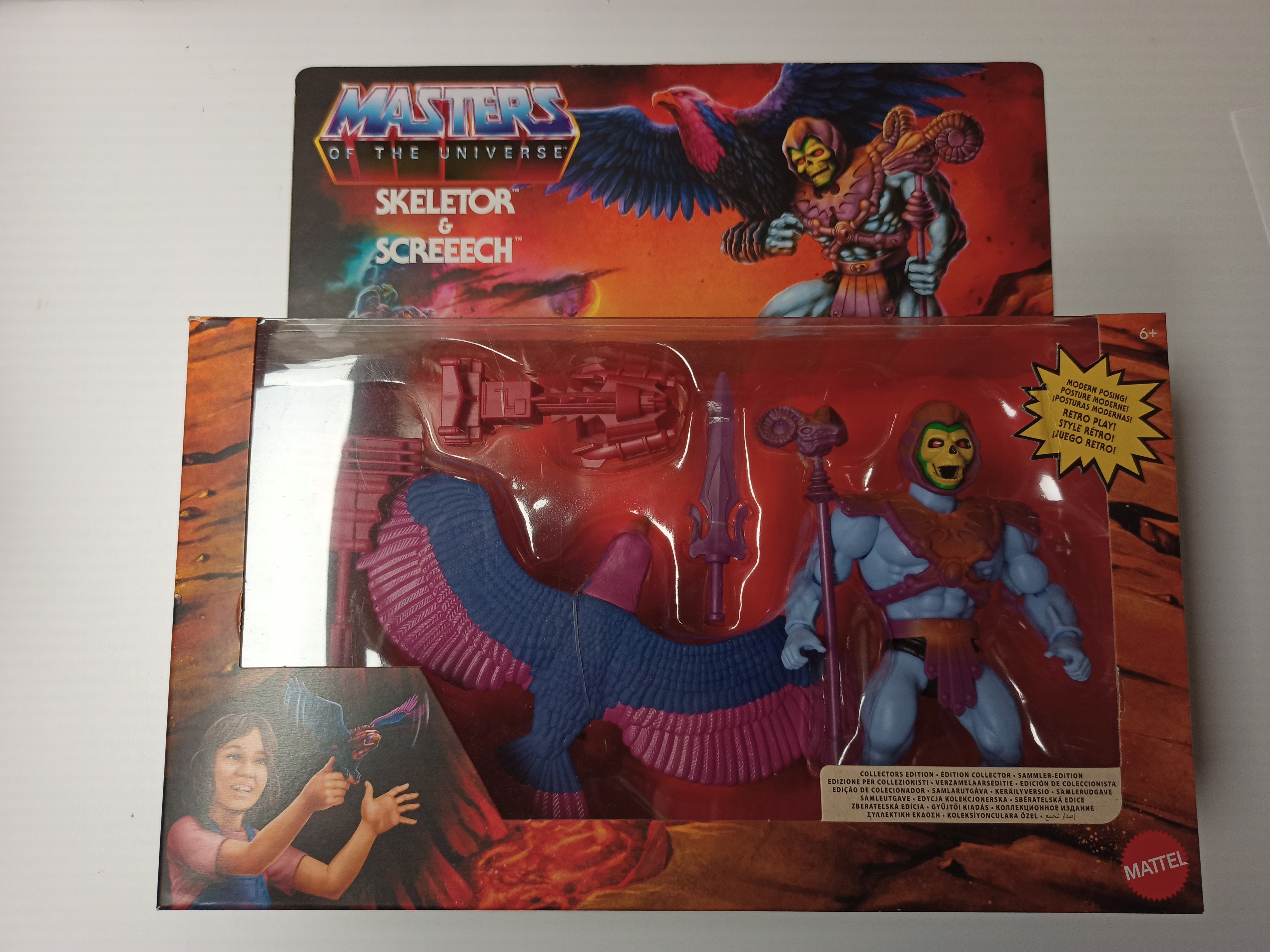 Masters of the Universe Origins Actionfiguren 2er-Pack Skeletor & Screeech 14 cm