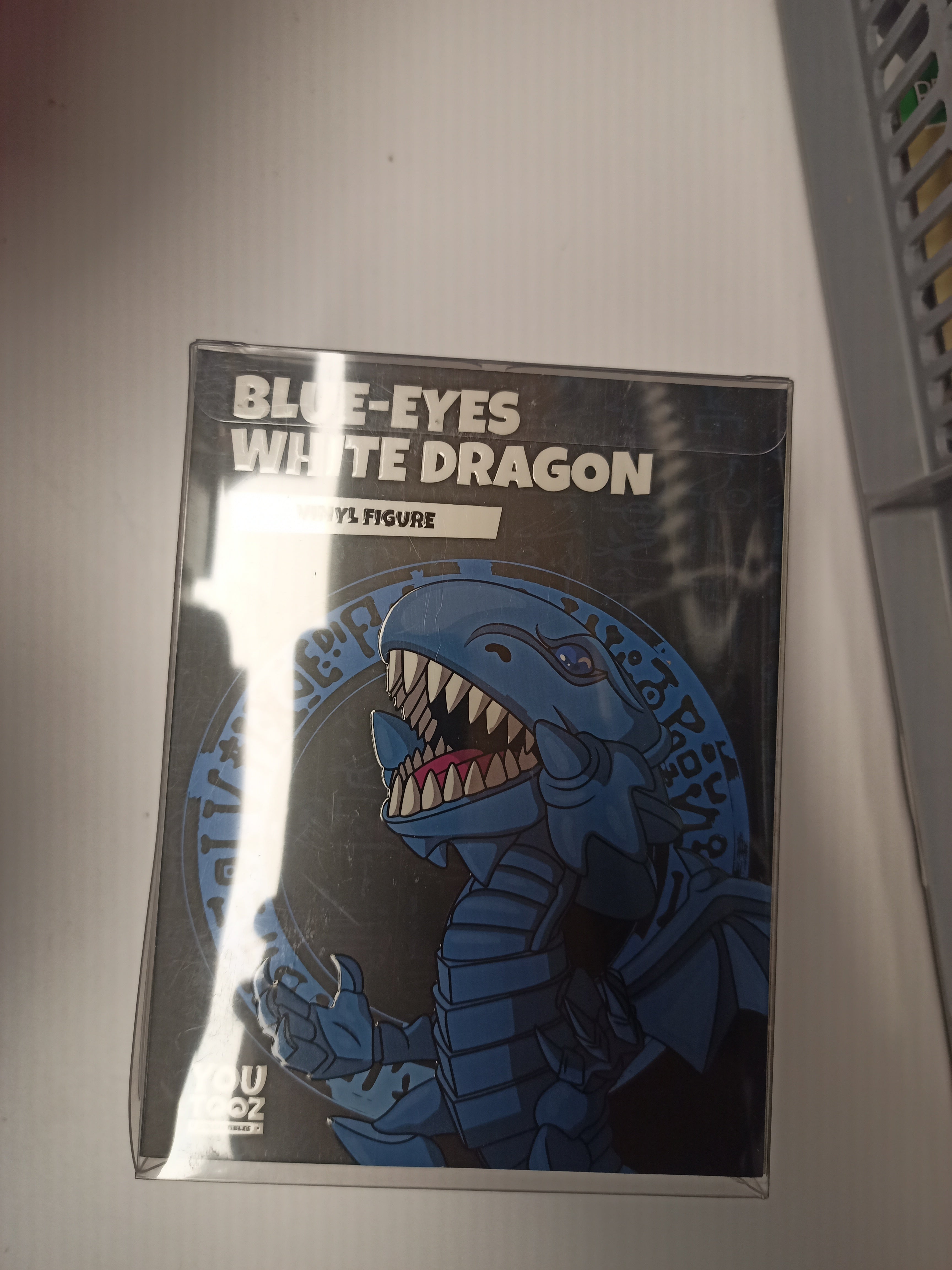 Yu-Gi-Oh! Vinyl Figur Blue Eyes White Dragon 10 cm