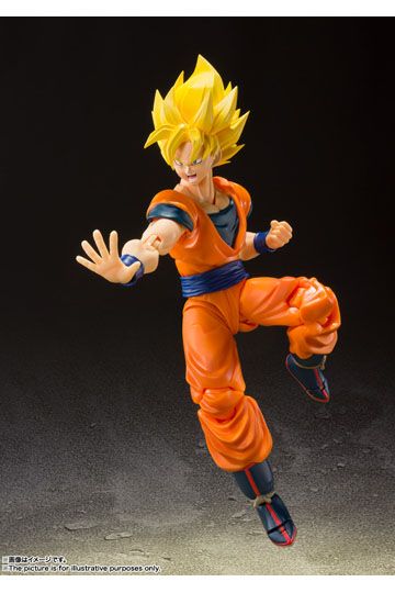 Dragonball Z S.H. Figuarts Actionfigur Super Saiyan Full Power Son Goku 14 cm