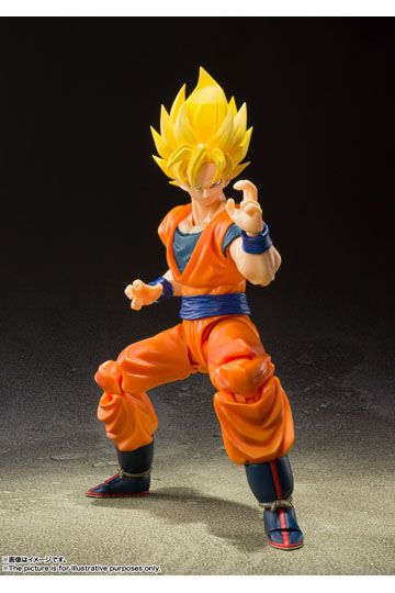 Dragonball Z S.H. Figuarts Actionfigur Super Saiyan Full Power Son Goku 14 cm