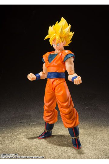 Dragonball Z S.H. Figuarts Actionfigur Super Saiyan Full Power Son Goku 14 cm