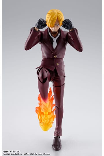 One Piece S.H. Figuarts Actionfigur Sanji (The Raid on Onigashima) 15 cm